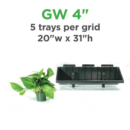 Green Wall Vertical Planter Kit for 4