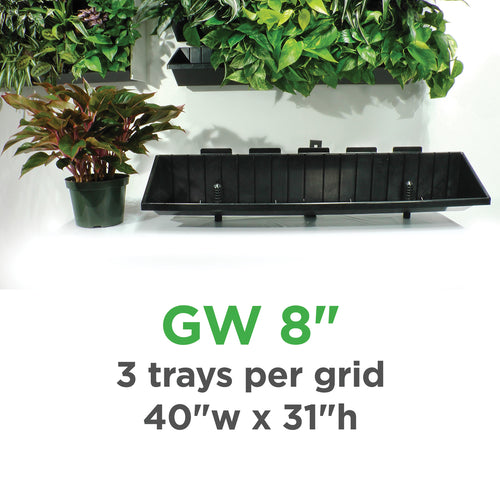 Plantups Green Walls Vertical Planter Kit for 8